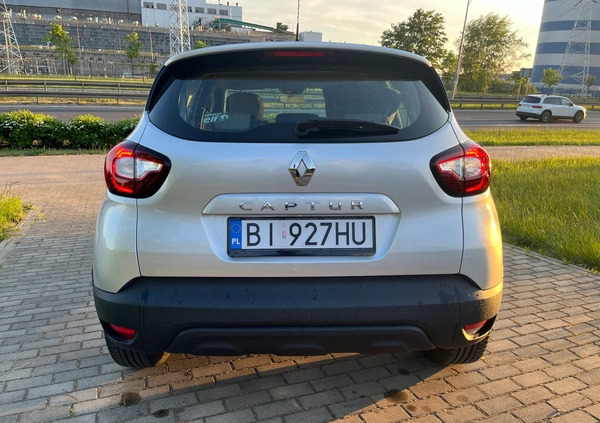 Renault Captur cena 47500 przebieg: 91172, rok produkcji 2018 z Białystok małe 301